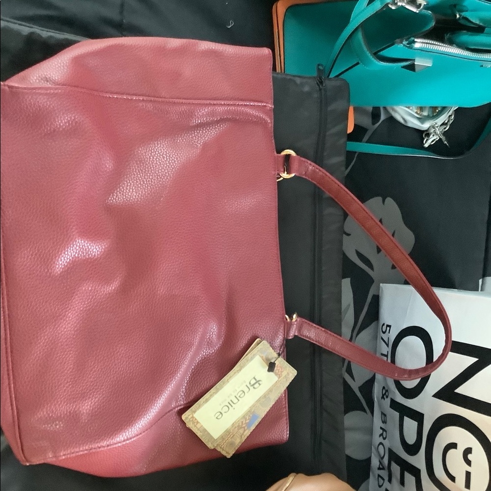 Brand new red bag never used